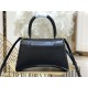 WOMEN'S HOURGLASS XS TOP HANDLE BAG Leather Black High