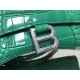 WOMEN'S HOURGLASS XS TOP HANDLE BAG Crocodile Green High