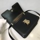 Small Leather TB Bag Small Black High