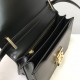 Small Leather TB Bag Small Black High