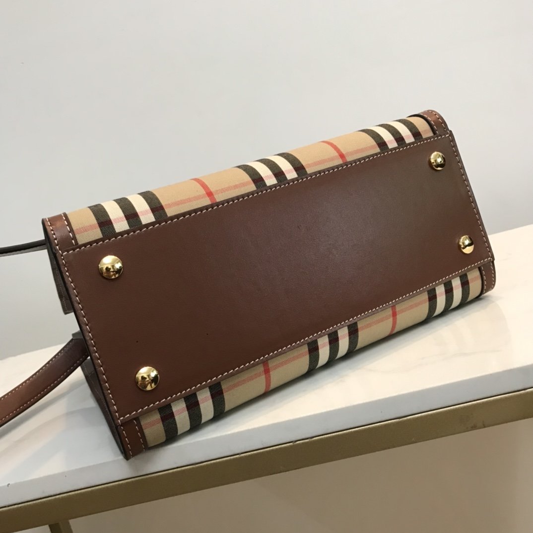 Mini Vintage Check Two-handle Title Bag High