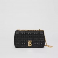 Small Quilted Lambskin Lola Bag Black High