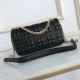 Small Quilted Lambskin Lola Bag Black High