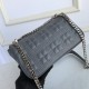 Small Quilted Lambskin Lola Bag Dusty Black High