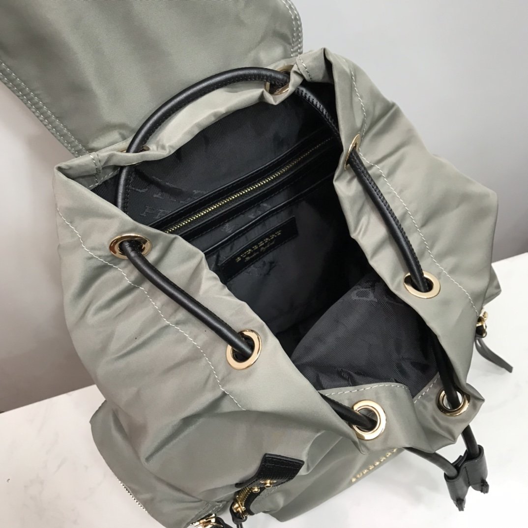 Burberry Rucksack Backpack Green High