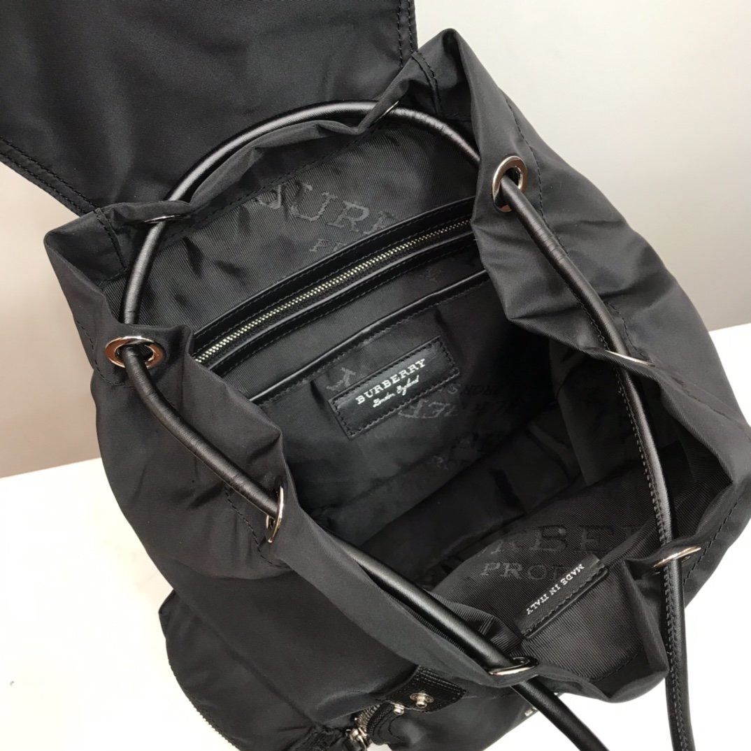 Burberry Rucksack Backpack Black High