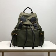 Burberry Rucksack Backpack Green High