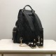 Burberry Rucksack Backpack Black Gold-Tone High