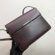 Large Leather Grace Bag Burgundy High