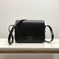 Small Leather Grace Bag Black High