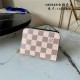 Louis Vuitton Zippy Coin Purse Damier Arzu N60229 Beige-Inside High