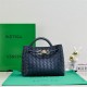 Small Andiamo Top handle bag Navy High