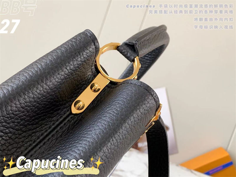 Louis Vuitton Capucines BB Bag Taurillon Leather  High