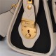 Gucci Mini canvas top handle bag 715771 White/Black High