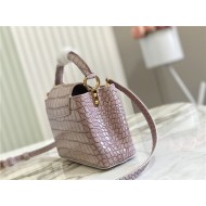 Louis Vuitton Capucines Mini Crocodile N94227 High