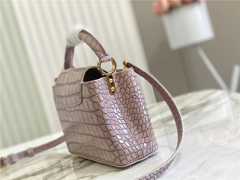 Louis Vuitton Capucines Mini Crocodile N94227 High