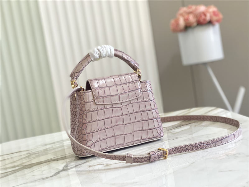 Louis Vuitton Capucines Mini Crocodile N94227 High