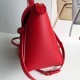 Celine Nano Belt Bag In Red Grained Calfskin High