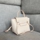 Celine Nano Belt Bag In Cream Grained Calfskin High