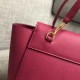 Celine Nano Belt Bag In Raspberry Grained Calfskin High