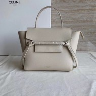 Celine Nano Belt Bag In Beton Grained Calfskin High