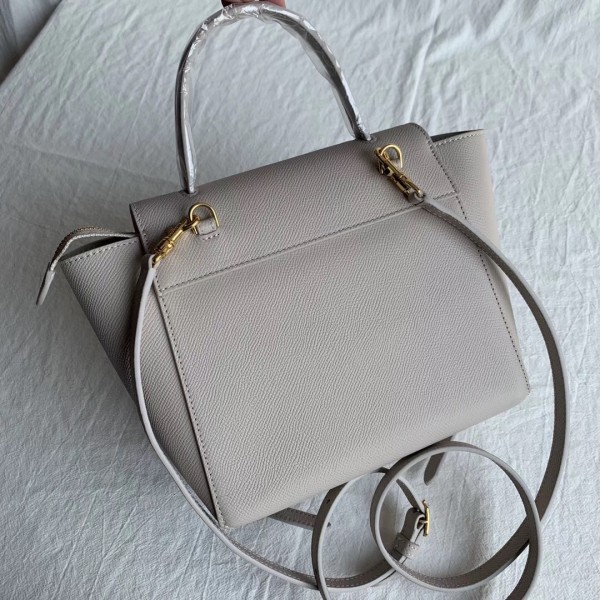 Celine Nano Belt Bag In Cloud Grained Calfskin High