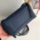 Celine Micro Belt Bag In Abyss Blue Grained Calfskin High