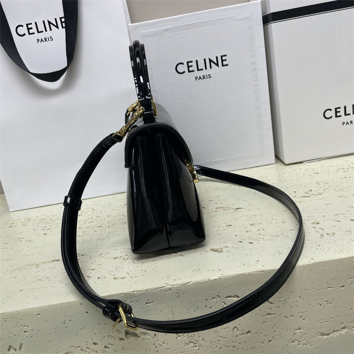 Celine TEEN NINO BAG in PATENT CALFSKIN High