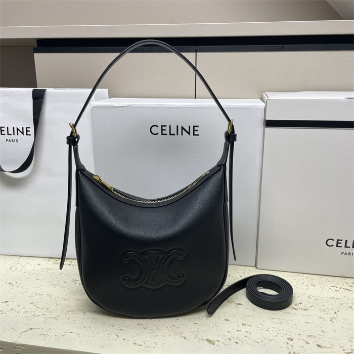 HELOISE SMALL CUIR TRIOMPHE BAG IN SUPPLE CALFSKIN High