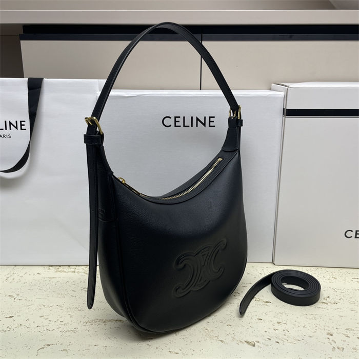 HELOISE SMALL CUIR TRIOMPHE BAG IN SUPPLE CALFSKIN High