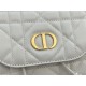 Dior CARO BACKPACK MEDIUM Macrocannage Lambskin High