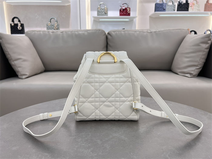 Dior CARO BACKPACK MEDIUM Macrocannage Lambskin High