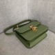 Celine Teen Classic Box Bag In Green Liege Calfskin High