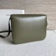 Celine Medium Classic Box Bag In Army Green Box Calfskin High