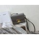 Celine Teen Triomphe Bag Shiny Calfskin Grey High