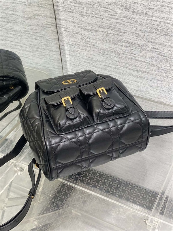 Dior CARO BACKPACK MEDIUM Macrocannage Lambskin High