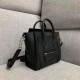 Celine Nano Luggage Bag In Black Drummed Calfskin High