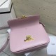 Celine Triomphe Medium Bag Calfskin Pink High