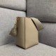 Celine Sangle Small Bucket Bag In Taupe Grained Calfskin High