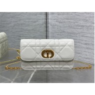 Dior MISS CARO POUCH WITH CHAIN Macrocannage Lambskin High