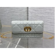 Dior MISS CARO POUCH WITH CHAIN Macrocannage Lambskin High