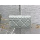 Dior MISS CARO POUCH WITH CHAIN Macrocannage Lambskin High