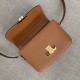 Celine Triomphe Medium Bag Calfskin Tan Natural High