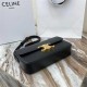 Celine SHOULDER BAG CLAUDE IN SHINY CALFSKIN BLACK High