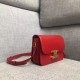 Celine Teen Triomphe Bag Shiny Calfskin Red High