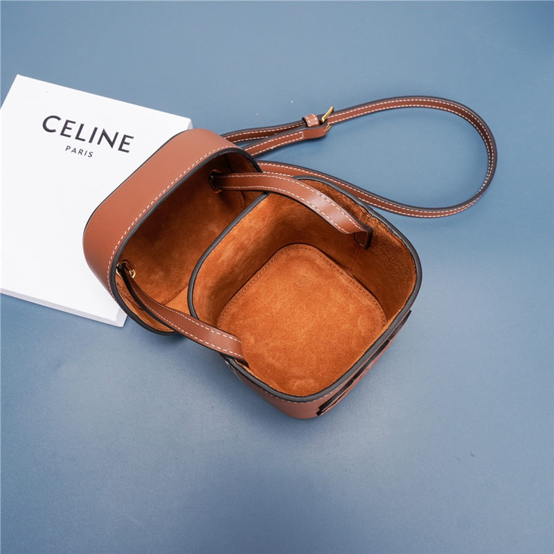 Celine SMALL BOX CUIR TRIOMPHE IN SMOOTH CALFSKIN High