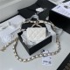 Chanel BELT BAG Grained Calfskin Gold-tone Metal AP2305 White High