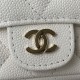 Chanel BELT BAG Grained Calfskin Gold-tone Metal AP2305 White High