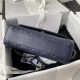 Chanel 22 SMALL HANDBAG Shiny Calfskin & Gold-Tone Metal AS3260 Lake High