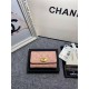 BOY Chanel CARD HOLDER Grained Calfskin & Gold-Tone Metal High